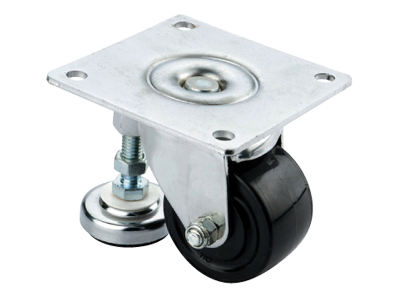 AC-01 & AC-02 Swivel And Rigid Casters With Level Adjuster 