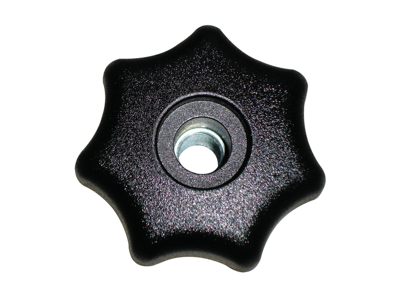HKT-1025 Series Star Shaped Penetrated Hand Knobs 
